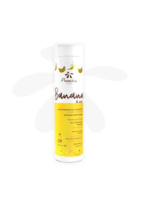 Acondicionador Banana y Miel para cabellos secos y porosos 300ml