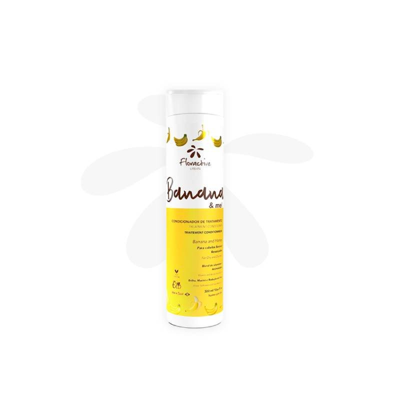 Acondicionador Banana y Miel para cabellos secos y porosos 300ml